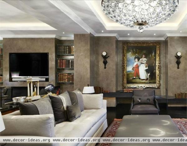 Classic Transitional Living Room by Kelly Hoppen