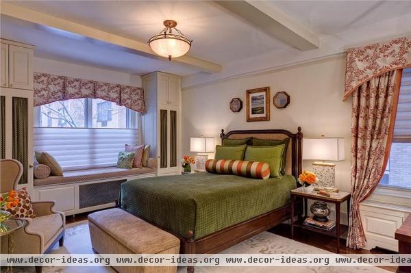Classic Traditional Bedroom by Barbara Feinstein