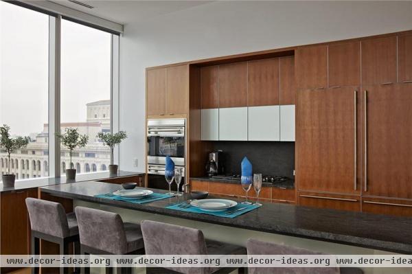 Open Contemporary Kitchen by Marie Burgos