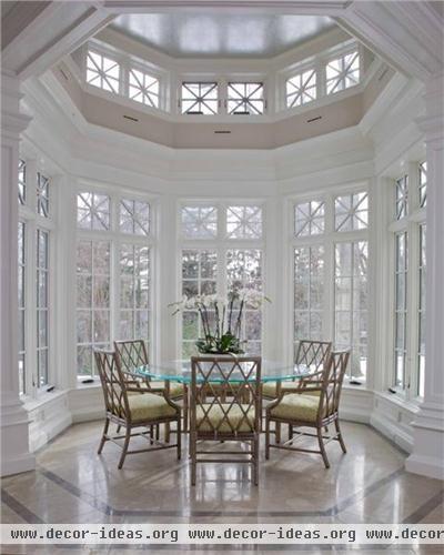 Casual Traditional Dining Room by Tony Cappoli