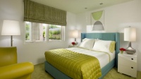 Dramatic Contemporary Bedroom by Jed Johnson Associates