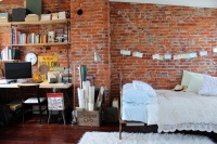 South Philly Row House - eclectic - bedroom - philadelphia