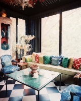 Eclectic Hollywood Regency Traditional Decor