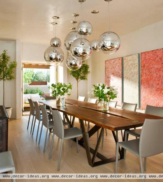 Camino Santander, Santa Fe Residence - modern - dining room -