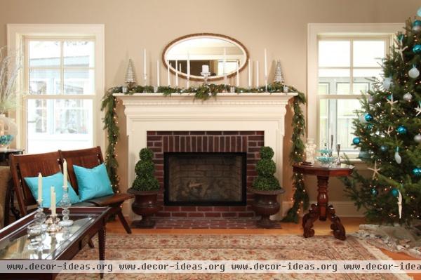 Linden Hills Farmhouse - traditional - living room - minneapolis