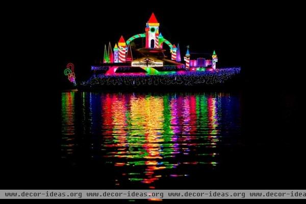 Christmas Boat Parade with LED lighting -  -  -