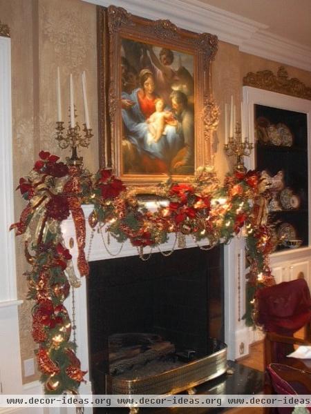 Pate Dining room, Christmas - traditional - dining room - dallas