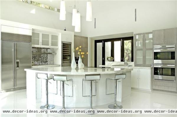 Light Contemporary Kitchen by Erinn Valencich