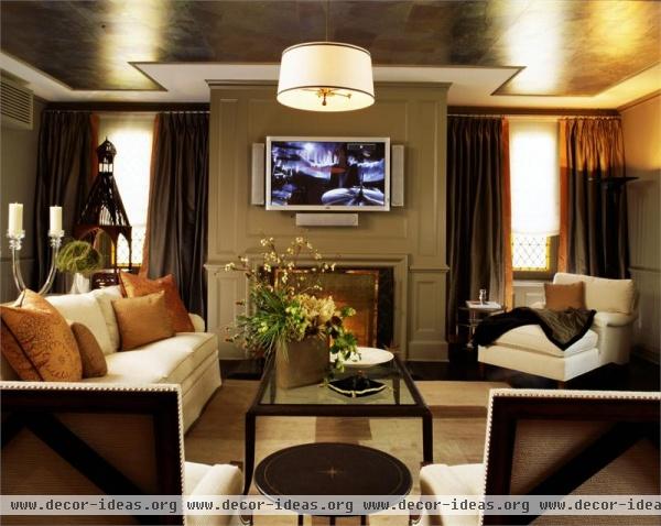 Elegant Traditional Living Room by Stephen & Gail Huberman