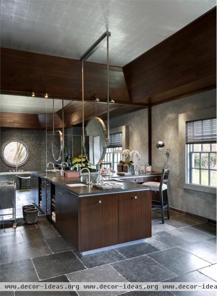 Elegant Contemporary Bathroom by Stephen & Gail Huberman