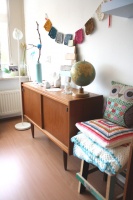 Houzz Tour: Vintage inspired apartment shines with creativity - eclectic - living room - amsterdam