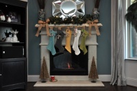 2012 Christmas - eclectic - living room - houston