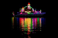 Christmas Boat Parade with LED lighting -  -  -