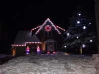 Holiday Lighting - traditional - exterior - omaha