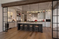 Airy Transitional Kitchen by Caroline DeCesare