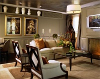 Elegant Transitional Living Room by Stephen & Gail Huberman