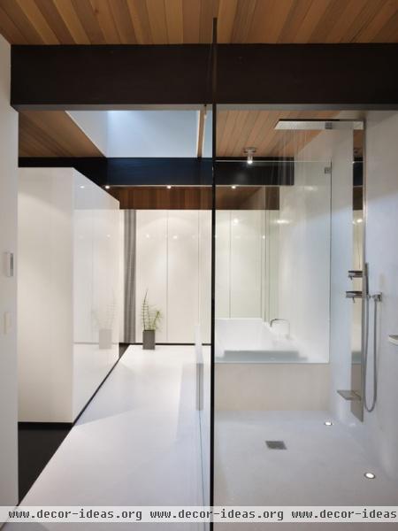 wood block residence - modern - bathroom - seattle wood block residence - modern - bathroom - seattle