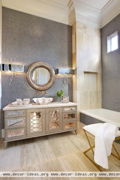 Eclectic Bath Las Vegas Custom Remodel In Summerlin, Las Vegas NV - eclectic - bathroom - las vegas