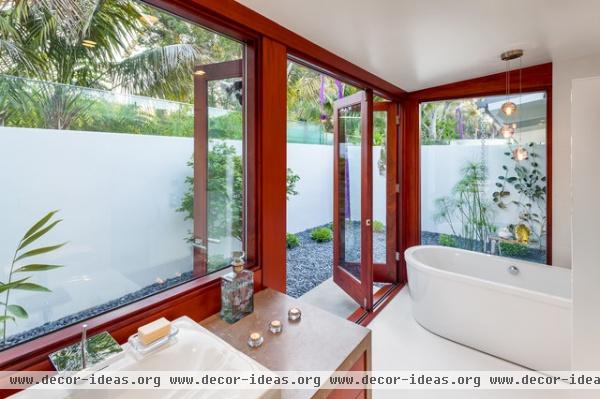 Butterfly Beach Villa - modern - bathroom - santa barbara Butterfly Beach Villa - modern - bathroom - santa barbara