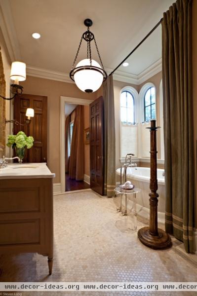 Her Master Bath - traditional - bathroom - nashville Her Master Bath - traditional - bathroom - nashville
