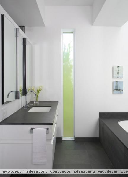 House of Light: Chevy Chase, Maryland Home inspired by Hugh Newell Jacobsen - modern - bathroom - dc metro House of Light: Chevy Chase, Maryland Home inspired by Hugh Newell Jacobsen - modern - bathroom - dc metro