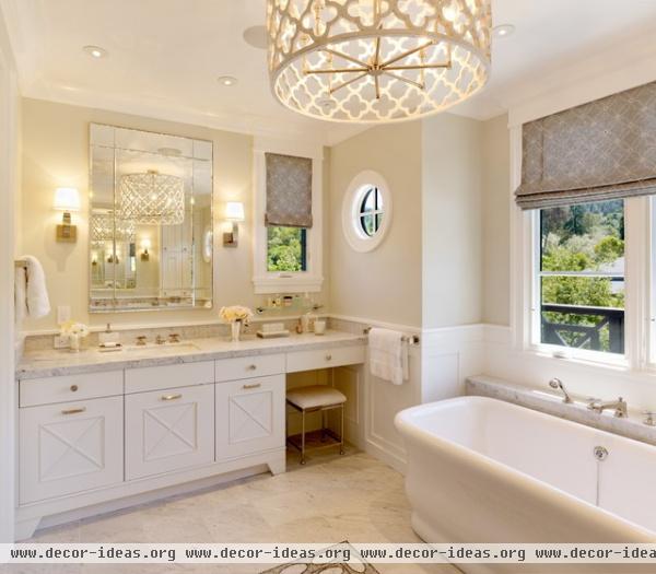 Urbane shingle style Residence - traditional - bathroom - san francisco Urbane shingle style Residence - traditional - bathroom - san francisco
