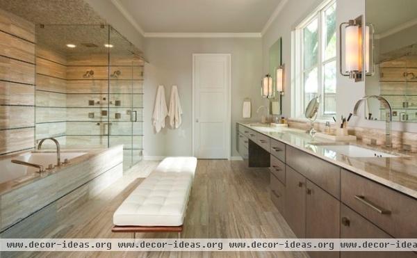 Crestbrook Residence - contemporary - bathroom - dallas Crestbrook Residence - contemporary - bathroom - dallas