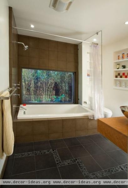 1906 earthquake cottage - contemporary - bathroom - san francisco 1906 earthquake cottage - contemporary - bathroom - san francisco