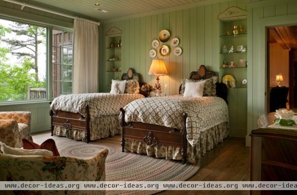 Rustic Elegance on the Lake - traditional - bedroom - other metro Rustic Elegance on the Lake - traditional - bedroom - other metro