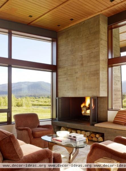 Indian Springs Ranch Residence - modern - living room - other metro Indian Springs Ranch Residence - modern - living room - other metro