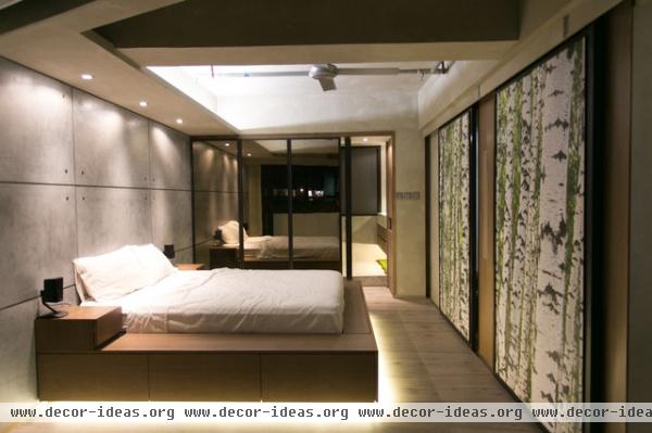 Sheung Wan Loft - modern - bedroom - hong kong Sheung Wan Loft - modern - bedroom - hong kong