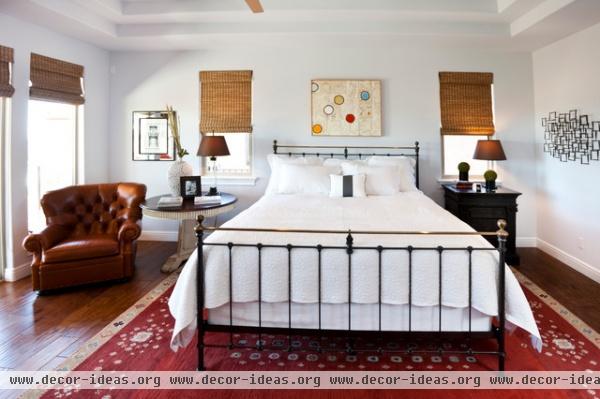 Soft Gray Getaway - eclectic - bedroom - sacramento Soft Gray Getaway - eclectic - bedroom - sacramento