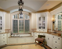 French Country Interior - traditional - bathroom - columbus