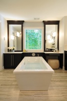 Spacious Serene Spa - modern - bathroom - chicago