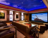 Pass The Popcorn - traditional - media room - san francisco