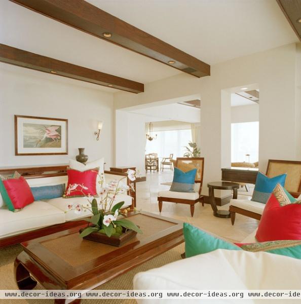 Babson - tropical - living room - miami Babson - tropical - living room - miami