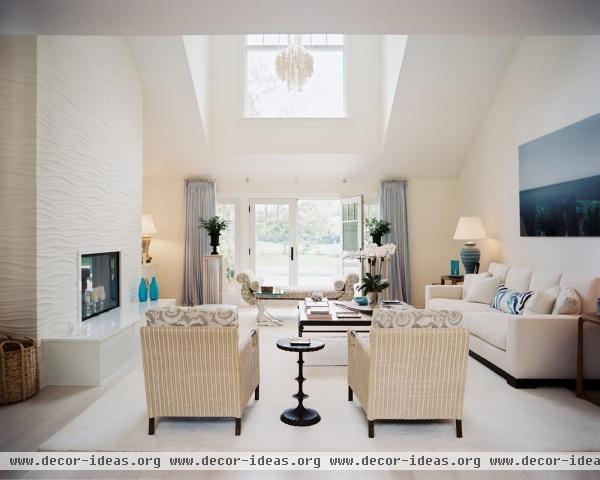 Beach Contemporary Living Room Beach Contemporary Living Room