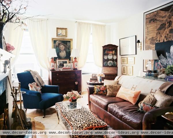 Eclectic Traditional Vintage Living Room Eclectic Traditional Vintage Living Room