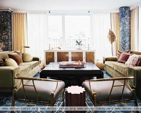 Hollywood Regency Living Room Hollywood Regency Living Room