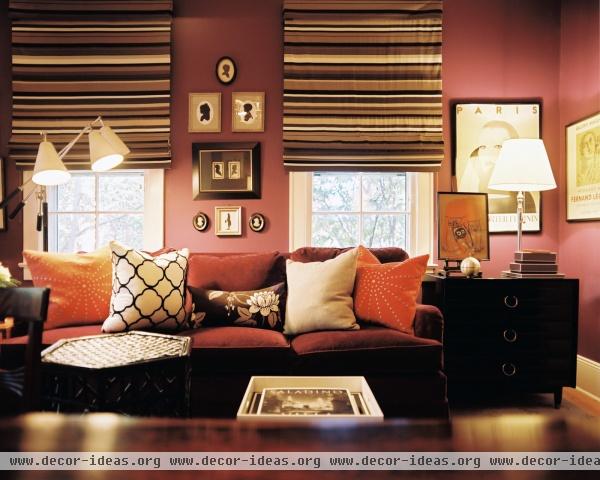 Eclectic Traditional Living Room Eclectic Traditional Living Room