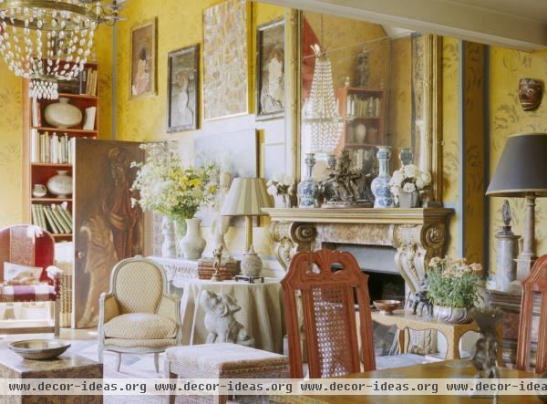 Eclectic Traditional Living Room Eclectic Traditional Living Room
