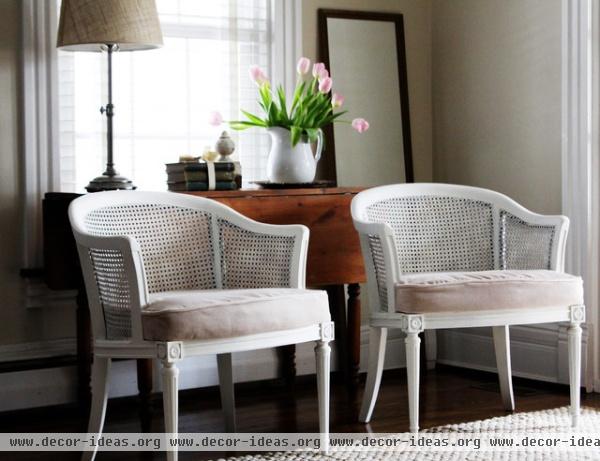 Chair Redo - living room