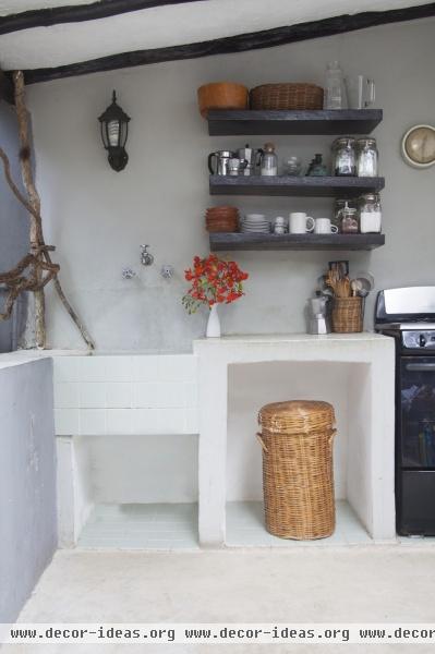 Bohemian Rustic Kitchen