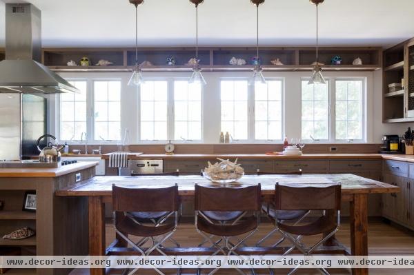 Beach Bohemian Rustic Kitchen