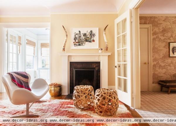 Eclectic Traditional Living Room