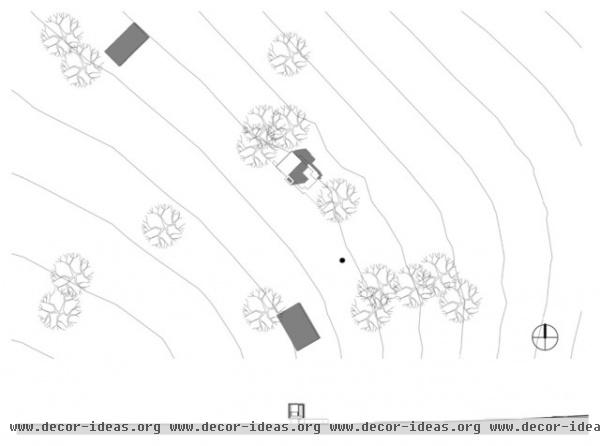 modern site and landscape plan by Broken Arrow Workshop