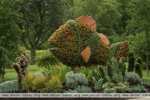 contemporary landscape by Mosaïcultures Internationales