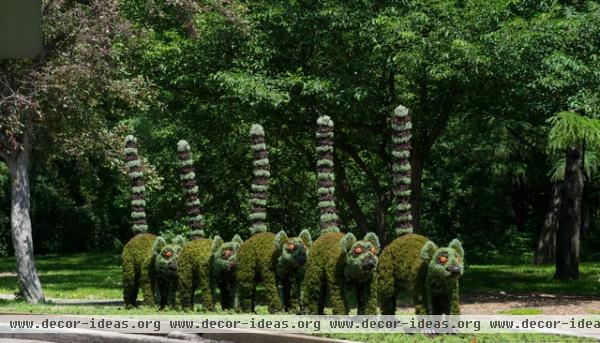 contemporary landscape by Mosaïcultures Internationales