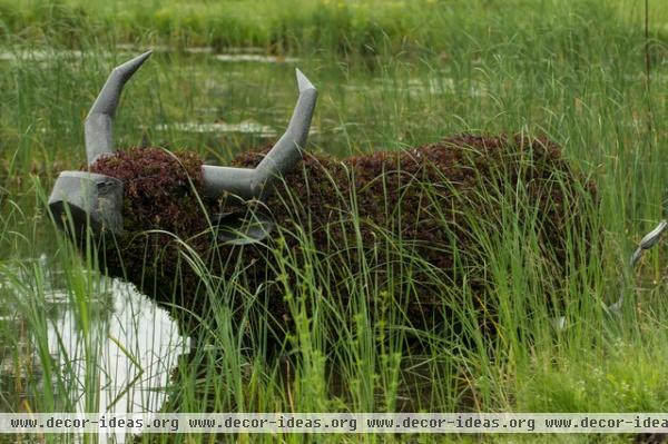 contemporary landscape by Mosaïcultures Internationales