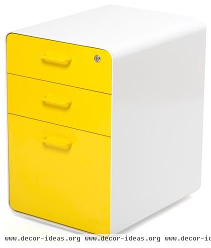 modern filing cabinets and carts by Poppin